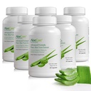 AloeCure Aloe Vera Capsules, Made with Organic Aloe Vera to Gently Support Gut Health & Digestive Comfort, Stomach Acid Buffer, Natural Immune Supplement, Aloin Free, 60 Capsules x 6-Bottles