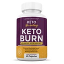 Justified Laboratories Keto Advantage Keto Burn - 60 Capsules - Ketogenic Support from Apple Cider Vinegar, Green Tea Leaf, Vitamin C, Vitamin D3 & Extra Virgin Olive Oil - 30 Servings