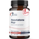 Designs for Health Liver Support Capsules - Hepatatone Plus with Milk Thistle, NAC, Schisandra - Mushroom Extracts for Cleanse + Immune Support - Liver Detox Supplement for Men + Women (120 Capsules)
