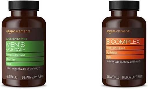   Elements Men's One Daily Multivitamin (65 Tablets) and   Elements B Complex (65 Capsules)