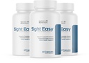 SIGHT EASY - Eye Vitamins & Mineral Supplements with Lutein & Zeaxanthin, Vitamin C, Vitamin E, Zinc and Bilberry for Healthy Vision and Eye Function Support - 60 Capsules, 3 Month Supply
