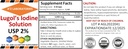 A2Z Organic Lugol's Iodine and Potassium Iodide 2% Solution 3000 mcg - Liquid Supplement Drops for Thyroid Support for Women & Men, Metabolism Health, Detox Boost -16 Fl Oz/USA/Ships Today! (1)