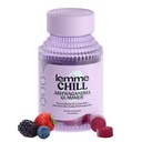 Lemme Chill Stress Relief Gummies with 300mg KSM-66 Ashwagandha, Lemon Balm, Passionflower & Goji to Support Relaxation, Healthy Cortisol & Sleep - Gluten-Free, Non-GMO, Mixed Berry (60 Count)