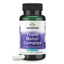 Swanson Triple Boron Complex Bone and Joint Health Mineral Supplement for Adults Over 50 Seeking Optimal Absorption - Citrate, Aspartate, Glycinate (250 Capsules)