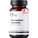 Designs for Health Resveratrol Supreme - Trans Resveratrol from Japanese Knotweed + Quercetin - Healthy Aging + Cardiovascular Support Supplement, Non-GMO (60 Capsules)