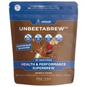 UNBEETABREW Organic Beetroot & Mushroom Coffee – Plant-Based, Energy with Beet Juice, Adaptogens, L-Theanine & D-Ribose – Focus, Strength & Stamina – USA Made with Organic Arabica Beans - 30 Servings