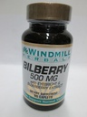 Windmill Bilberry 500 Mg Capsules Supports Normal Vision - 60 Ea