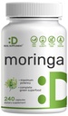 Moringa Capsules 240 Capsules – 4 Month Supply – Maximum Potency Pure Moringa Leaf Extract – Complete Green Superfood Supplement for Energy, Skin & Immune Health Support*