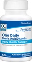 Quality Choice Mens One Daily Multivitamin with Vitamins A C D E B (1, 2, & 6) and Mineral Supplements in 60 Count Bottles