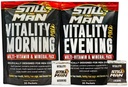 Vitality Box Supplement Bundle for Men Over 40 Essential Vitamins, Minerals, & botanicals, 42 Fruit & Vegetable Blend, for Vitality, & Immune Health.