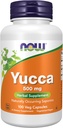 NOW Foods Supplements, Yucca (Yucca spp.) 500 mg, 4:1 Concentrate, Herbal Supplement, 100 Capsules