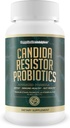Candida Resistor Probiotics - Our Best Candida Support Capsules - Our Pills for Candida Are A Natural Candida Cleanse Detox Probiotic Candida Complex - Candida Pills - Candida Resistor Supplement