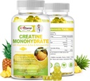 Sugar-Free Creatine Monohydrate for Men & Women, Creatine Monohydrate Complex Supplement with Magnesium & Zinc & Ashwagandha, for Muscle Growth & Strength, Energy, Pre Workout Supplement