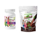 BariatricPal 30-Day Bariatric Vitamin Bundle (Multivitamin ONE 1 per Day! Chewable with 45mg Iron - Mixed Berry and Calcium Citrate Soft Chews 500mg with Probiotics - Chocolate Mint)
