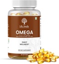 Life Aveda Omega 3-5-6-7-9 Capsules for Men & Women with Seabuckhorn and Flax Seed, Supports Heart, Hair, Skin & Joint Health and Natural Nutrition- 30 Softgel Capsules (1 Month Supply)