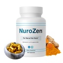 NuroZen Nerve Support Supplement – Alpha Lipoic Acid, B1, B6, B12, Pureblend of MSM, Turmeric – Advanced Neuropathy Support Formula for Nerve Health