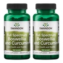Swanson Full Spectrum Boswellia & Curcumin Natural Formula - (60 Capsules) (2 Pack)