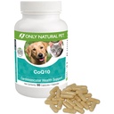 Only Natural Pet CoQ10 Capsules for Dogs & Cats – Coenzyme Q10 Ubiquinone Supplement – Helps Maintain Vitality, Energy & Overall Well-Being – 90 Count