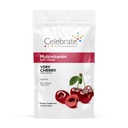 Celebrate Vitamins Bariatric Multivitamin Soft Chews - Essential Vitamins & Minerals, Sugar & Gluten Free - Gastric Bypass & Sleeve Gastrectomy Supplement - Cherry (60ct)