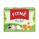 FITNÈ Green Tea Herbal Honey Lemon With Garcinia Senna Infusion Gentle Detox Cleanse High Antioxidant No Calories Stevia Sweetener, 15 Tea Bags