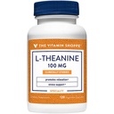 The Vitamin Shoppe L-Theanine 100MG - Calm Focus, Stress Support & Relaxation, Amino Acid from Green Tea (120 Capsules)