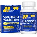 NATURAL STACKS MagTech Magnesium Capsules + Magtech Drink Mix Bundle - Supports Relaxation & Brain Health* - 50 Total Servings