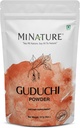 minature Guduchi (Giloy) Powder | (Tinospora Cordifolia) | Supports Healthy Digestion | Immunity Booster| Indian Giloy Powder | Resealable Zip Lock Pouch | 227g (8oz)