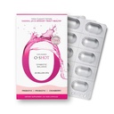 O-Shot for Woman Vaginal Probiotic + Prebiotic, Cranberry Extract, Chicory Root, Vaginal pH, Urinary Tract, Digestion, Bloating, Non Dairy, Non GMO, Gluten Free, 30 Vege-Capsules