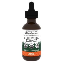 Host Defense Cordyceps Extract - Immune & Energy Support Supplement - Kidney Health Supplement with Cordyceps - Fitness Support to Aid Oxygen Uptake - 2 fl oz (60 Servings)*