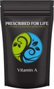 Prescribed For Life Vitamin A Powder | 500,000 IU Retinyl Acetate | Gluten Free, Vegan, Non GMO (25kg / 55lb)