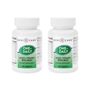 GeriCare One-Daily Multi-Vitamin with Iron, Complete Daily Nutritional Supplement with Essential Minerals for Energy, Immunity, Bone & Overall Wellness, 100 Count (Pack of 2)