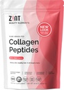 Zint Collagen Peptides Powder (32 oz) | Grass-Fed, Hydrolyzed Type I & III | Supports Skin, Hair, Joints & Gut Health | Rich in Key Amino Acids | Paleo-Friendly, Keto, Non-GMO, Unflavored