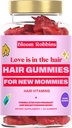 Hair Gummy Prenatal Vitamins for Women Pregnancy with Vitamin B6 - Pre Natal Multivitamin for Women & Folic Acid - 60 Prenatal Hair Gummies with Folic Acid (1Pack)