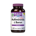 Bluebonnet Multi Minerals Supplement Plus Boron Chelated Magnesium Potassium Copper Selenium Manganese Chromium & Zinc Complex for Women & Men - No Iron, Non-GMO, Gluten-Free - 180 Vegetable Capsules