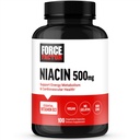 Force Factor Niacin Vitamin B3 to Support Cellular Energy and Cardiovascular Health, Niacin 500mg Heart-Health Supplement, Vegan, No Gelatin, Non-GMO, 100 Vegetable Capsules