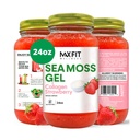 Sea Moss Gel Raw (24 Flavors) 24oz Wildсrafted Gold Sea Moss Gel from Saint Lucia | 92 Vitamins and Minerals | Pure Raw+Non-GMO
