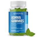 Ashwagandha Gummies for Stress & Mood Support - Vegan, Non-GMO Supplement for Calm & Relaxation - Withania Somnifera for Enhanced Sleep Quality & Emotional Balance - 1-Month Supply, Strawberry Flavor