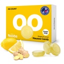 Lemon Ginger Candy for Nausea Pregnancy by LoveNoobs™, Anti Nausea Pregnancy, Ginger Chews, Candy for Morning Sickness, Lemon Drops for Motion Sickness, Sugar-Free, B6