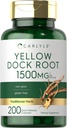 Carlyle Yellow Dock Root Capsules | 200 Count | Non-GMO, Gluten Free | High Potency Formula | Traditional Herb
