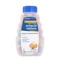 Major Regular Strength Antacid Tablets - Calcium Carbonate 500 mg - Assorted Fruit Flavor - 150 Chewable Count (1 Pack)