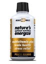 HEALTH DIRECT - Nature's Optimal Nutrition Energize Liquid Multivitamin Superfood - 140+ Nutrients - Mental Clarity & Energy - Immune & Cardiovascular Support – 30 Servings – Peach Mango