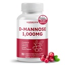 D-Mannose with Cranberry, Uva Ursi, Hibiscus, Ginger, Black Pepper - Supports Urinary Tract Health, Bladder Cleanse