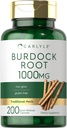 Carlyle Burdock Root | 200 Capsules | Non-GMO and Gluten Free Formula | Traditional Herb Supplement | Arctium Lappa Extract
