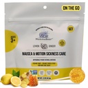 MommaBear Nausea & Motion Sickness with Real Honey & Ginger – (5 Pack) | Natural Motion Sickness Candy for Kids & Adults - Pregnancy Morning Sickness Support - Sealed for Freshness