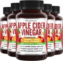 Apple Cider Vinegar Capsules with Ginger, Papaya & Chamomile | 1390mg | Supports Digestion, Immunity | Like with Mother | Non-GMO & 100% Natural | 450 Capsules