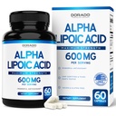 Alpha Lipoic Acid 600mg per Serving 60 Capsules - Potent Antioxidant for Neuropathy and Cardiovascular Health (ALA Supplement) - Third Party Tested, Non-GMO, Gluten Free, Vegan & USA Made