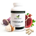 Vascular Support Supplement – L-Arginine, Garlic, Pomegranate & Beet Root Formula – Supports Circulation, Blood Flow & Nitric Oxide Production – 120 Capsules (Pack of 1) | Garlic Pomegranate Nitric Oxide Blood Flow Support Circulation Support Nitric Oxide Production Cardiovascular Support
