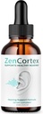 Zencortex For Tinnitus Relief - Official Formula - Zencortex Drops for Ears, Zen Cortex 24 Tinnitus Drops Liquid Supplement Reviews, Zen Cortex Hearing Support Formula, Zencortex Oral Drops (2oz)