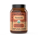 Organic Turmeric Capsules 600mg - Pure Curcumin Root Supplement, Raw Root Powder Pills, Organic Supplements for Liver Gallbladder Support Clean Plant Based Formula Made USA Natural Herbal Wellness Aid